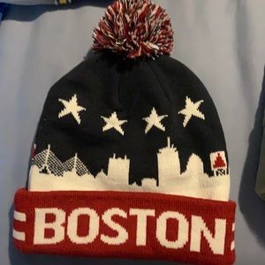 Boston MA skyline beanie